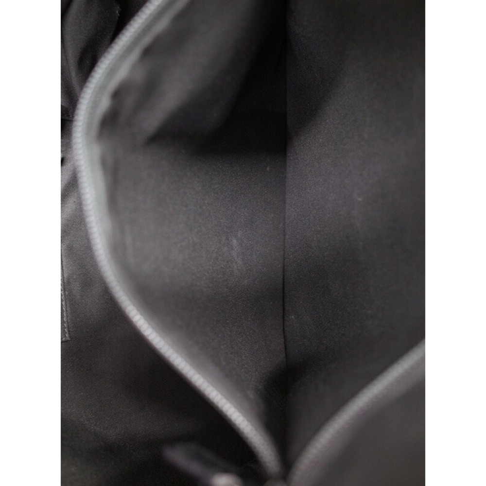 Gucci Coated Canvas Logo Travel 2way Leather Tote Black - Picture 7 of 9